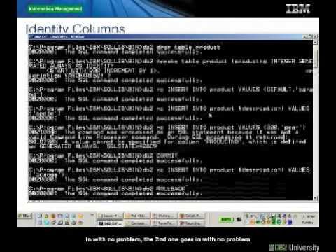 Chapter 6(6) - Identity Columns