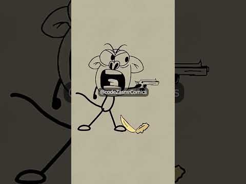 Banana naaah 😂 #funny #jokes #comedy #cartoon #shorts