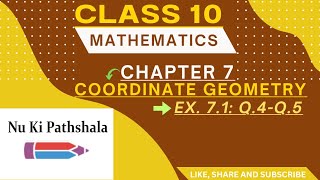 Class 10- Mathematics- Chapter 7- Coordinate Geometry(Part- 3)
