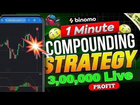 Binomo Compunding Strategy!!Binomo 30000$ Live Trading