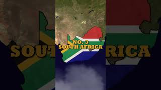 Top 5 most important countries in Africa