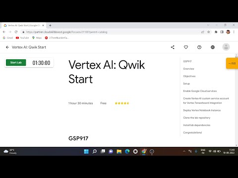 Vertex AI Qwik Start | Qwiklabs