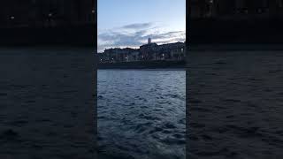 ☁️subscribe and like for more💙#ChurchView#CloudySky#LakeVibes#PeacefulScenes#TranquilView#SkyLovers