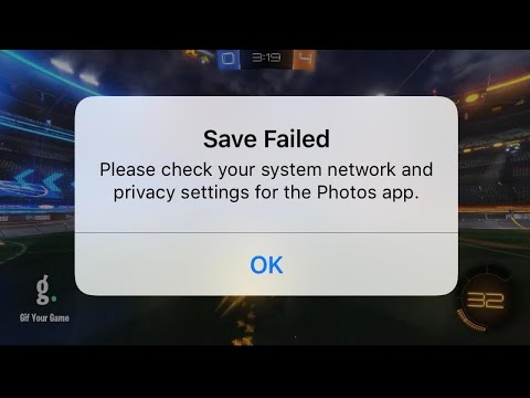 Discord File save Failed (Please Check Your System Network and Privacy Settings for the Photos app)