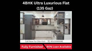 4 BHK Flat Front side with car lift and Car Parking #4bhk