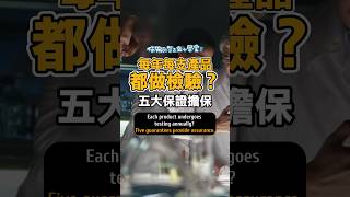 公正檢驗，五大保證https://tinyurl.com/ymtkm4ra