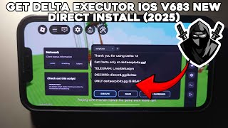 (NEW) Direct install Delta Executor iOS V683 New update Best Roblox Mobile executor For iPhone/ipad