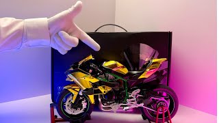UNBOXING KAWASAKI NINJA H2R GOLDEN HORSE- 1:6 SCALE DIECAST 2025 MOTORCYCLE  4K