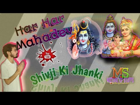 Shiv Shankar ji ki jhanki k kuch paal, hari om #shivji #shivjhanki
