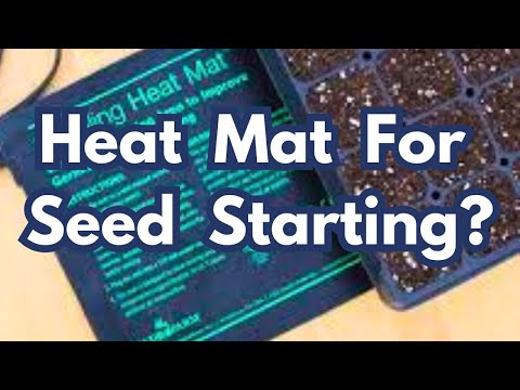 When Should You Use A Heat Mat For Starting Seeds? | Seedling Heat Mat Tips || Budget Gardening