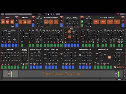 Cherry Audio • QUADRA presets by Huston Singletary