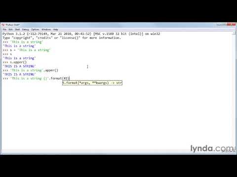 1301 Understanding strings as objects