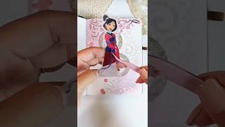 ASMR Disney Journal Mulan  #asmr #scrapbook #bujo #aesthetic #creative #journal #journalwithme #diy