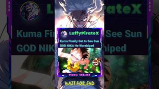 🔥 KUMA FINALLY SEES SUN GOD NIKA The Moment He Waited For #OnePiece #Luffy #Kuma #anime #viralshorts
