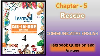 Rescue chapter 5 Commutative english Class 4 Learwell smart all in one semester 1