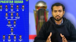 Champion Trophy 2025 Pakistan Squad / Champion Trophy Squad / Pakistan Squad / ICC Champion Trophy