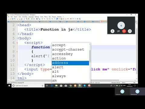 Function in JavaScript