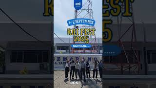 Siap-siap RRI Fest  2025 🥳