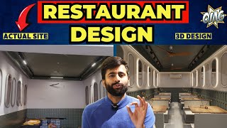 Restaurant Design | 3D Design Vs On Site