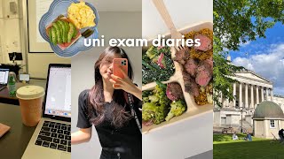 Biomed FINALS STUDY VLOG🧬 long library days, uni life, exam days
