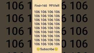 find the odd number? #trainding #viral#short#video
