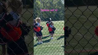 Debbie calls it! #debbie #cheerleader #WIN #Fighttowin #debbiesworld