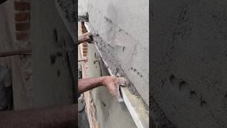Wall plaster process 👌👌👌 #shorts #shortsfeed #construction #wallplaster #plaster #cementplaster