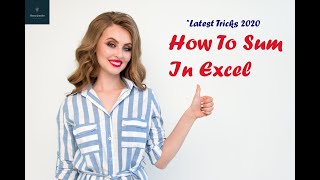 How To Sum or Add in Excel