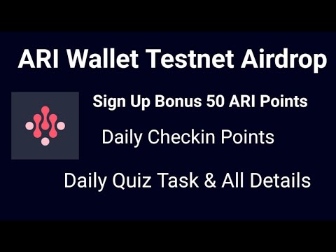 ARI Wallet Airdrop account create tutorial || How to create Ari wallet account