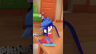 MiSide Animation - Waking a Chibi Cappie up! #miside #3danimation #mita #cappie #blender