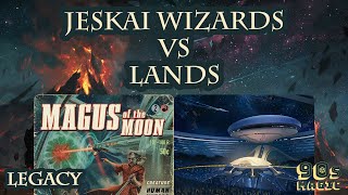90s MTG Legacy Open Round 5: Jeskai Wizards vs Lands