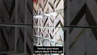 10mm glass slab fiting | #shorts  #parshannglasshouse #glassslabfiting