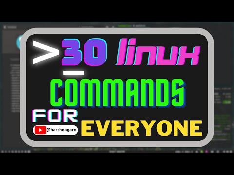 Top 30 Linux Terminal Commands Everyone Should Now - Linux Terminal - English - Harsh Nagar