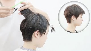 超短发剪发技术教程，第三款Super Short Hair Cutting Technique Tutorial, Part 3
