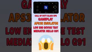 call of duty black ops gameplay Mali devices test hello g91 #aps3e #aps3eemulator #rpcsx