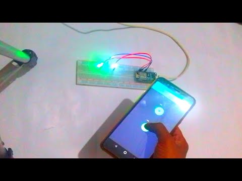 how to control leds with your smartphone #esp8266 #blynk #nodemcu