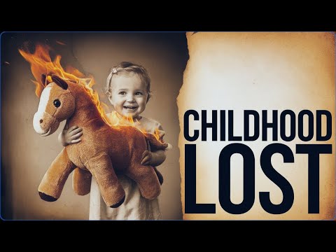 Burning the Unwanted Plush Horse