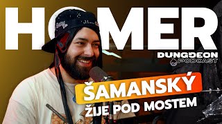Homer z @themagcz: "Šamanského by som vyhodil z Wrapu skôr. Milujem PS5." | DUNGGEON Podcast #10