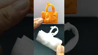 How To Fold a Plastic Bag! #lifehacks