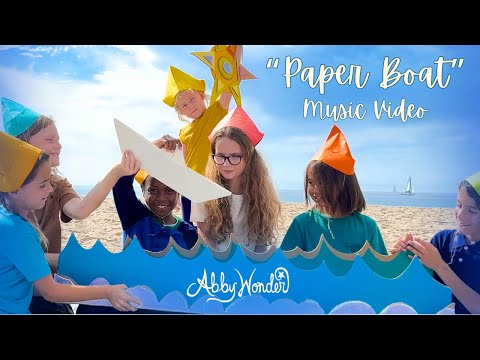 "Paper Boat" Music Video | Kids Songs | Imagination, Creative Play, Perseverance