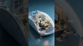 MINI AI TECHNOLOGY 😱 | #shortvideo #miniatureworld #ai #youtubeshorts #automation #shortsfeed