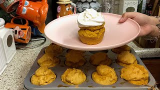 WW 3 Point Pumpkin Cupcakes// Weight Watchers Snack// WW Green Plan