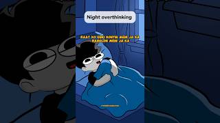 Night Thoughts😂#puneethrajkumar#puneetsuperstar#puneet#funny#comedyvideo#shortsfeed#animation#reels