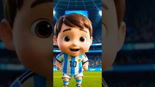 #animation #pixarstyle #cartoon#messi #baby