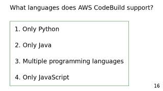 AWS CodeBuild - Quiz