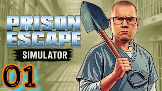 Prison Escape Simulator: Dig Out EP. 01 – Breaking Out with a Shovel! 🔨 | Intense Escape Begins!