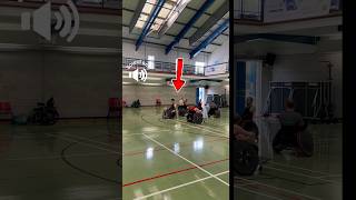 Who popped! #flattyre 😂 #short #shorts #sports #fyp #wheelchairrugby