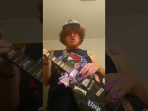 obsessed with Wingstop Rock. #wingstop #guitarist #nothing #squid #little