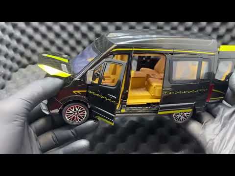 Unboxing Macheta metal Mercedes Sprinter