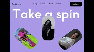 Fashion App animation  in Figma 2023